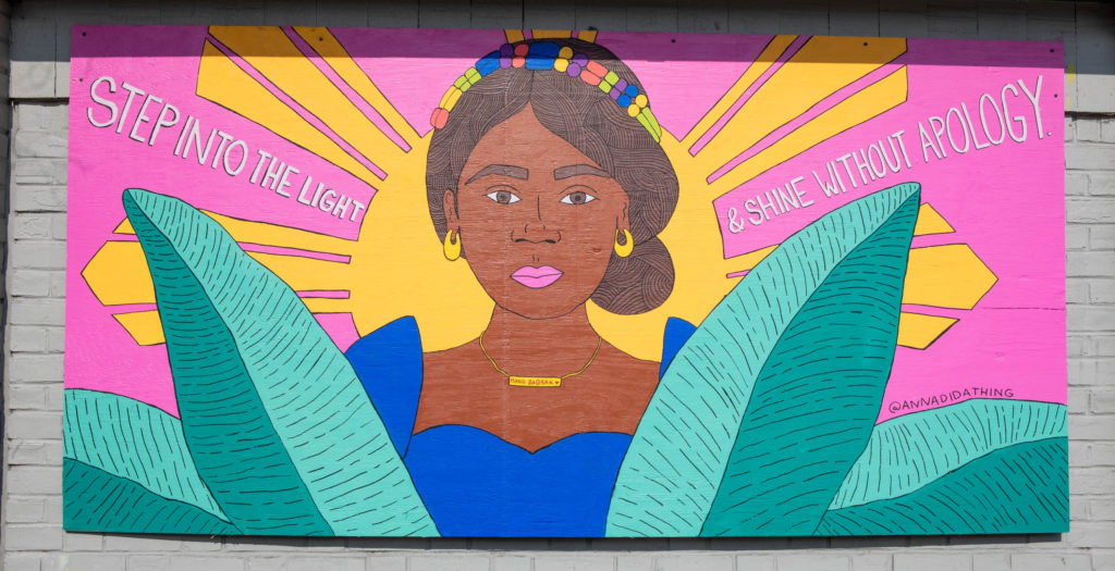 Anna Dugan Mural Black Woman
